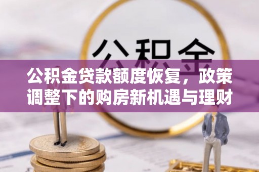 正阳公积金贷款额度恢复，政策调整下的购房新机遇与理财规划