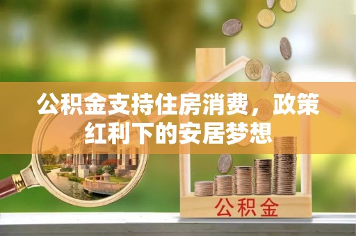 正阳公积金支持住房消费，政策红利下的安居梦想